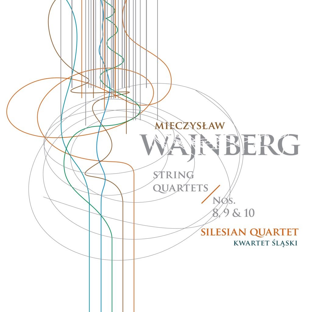 Okładka płyty Mieczysław Wajnberg string quartet