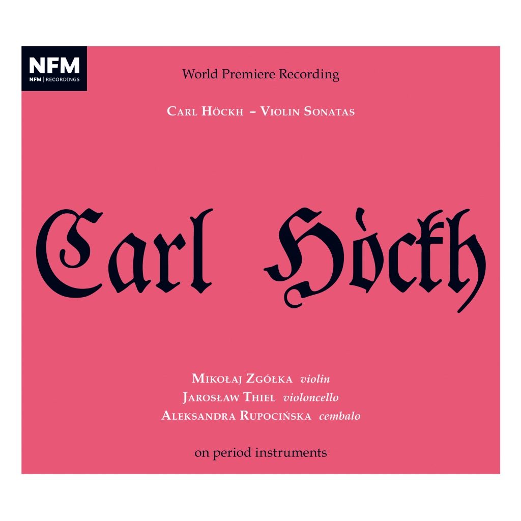 okładka płyty Carl Höckh – Violin Sonatas