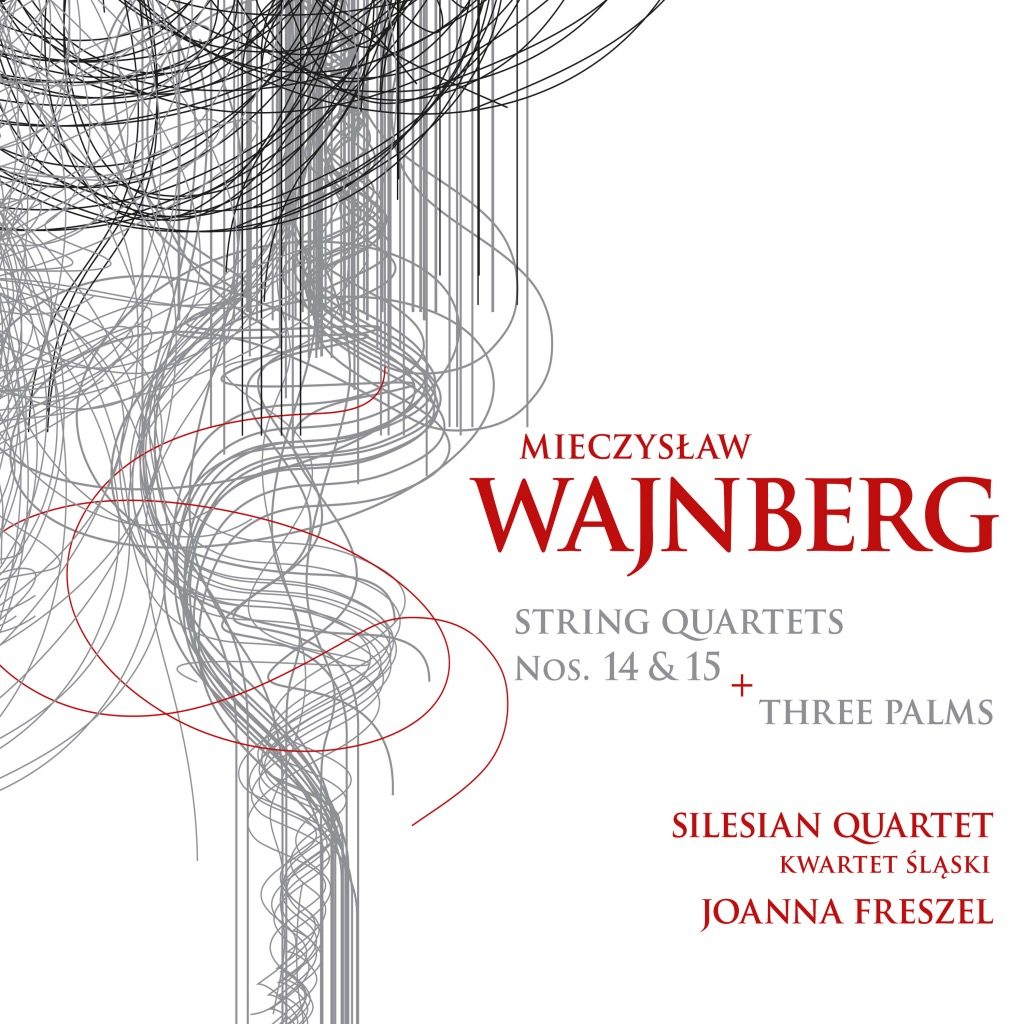 Okładka płyty Mieczysław Wajnberg (Weinberg) – String Quartets Nos 14-15, Three Palms