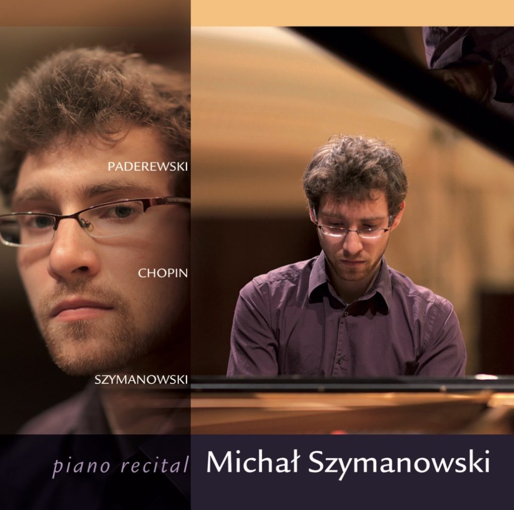 okładka płyty Piano recital - Michał Szymanowski